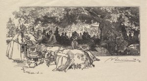 Fontainebleau Bos: Kantine van Moeder Pichard