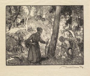 Fontainebleau Bos: Paddenstoelenjagers bij de Rocher Bernard