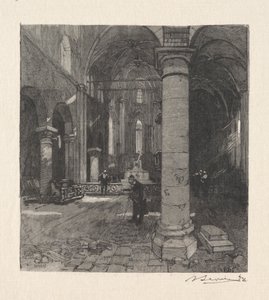 Interieur van de kerk