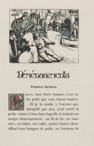 Landschappen en straathoeken: Bewegen door Auguste Louis Lepère