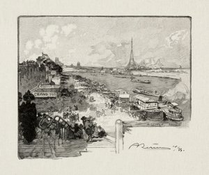 Het Point-du-Jour door Auguste Louis Lepère
