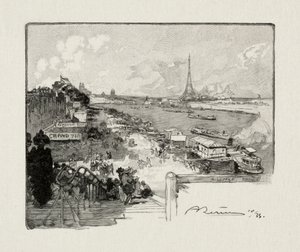 Le Point du Jour door Auguste Louis Lepère