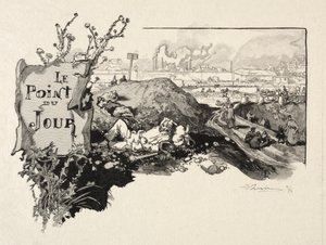 Le Point du Jour door Auguste Louis Lepère