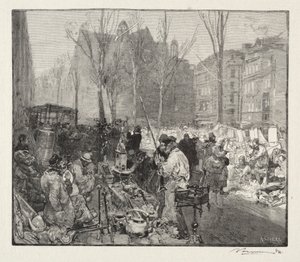 Schroothandel door Auguste Louis Lepère