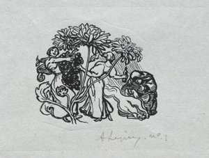 Parijs Almanak, 1897: Staartstuk, Herfst
