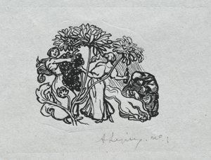 Parijs Almanak, 1897: Sluitstuk, Herfst, 1897