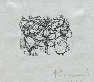 Parijs Almanak, 1897: Staartstuk, Lente