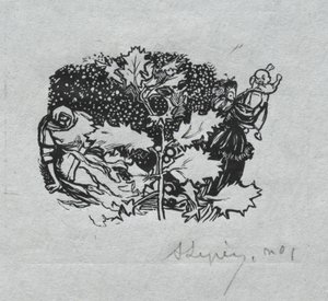 Parijs Almanak, 1897: Staartstuk, Winter
