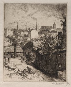 Herinnering aan St. Denis door Auguste Louis Lepère