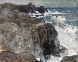 Storm op het eiland Yeu, 1916