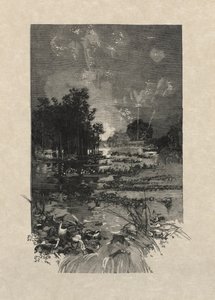 Het festival voor de slachtoffers van plicht door Auguste Louis Lepère