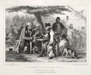 Album voor 1832: Een beroemde diplomaat zei..., 1832