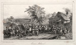 Album voor 1831: Militaire colonne