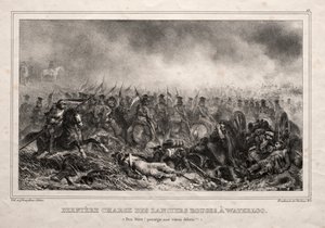 Laatste Charge van de Rode Lansiers bij Waterloo