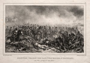 Laatste Charge van de Rode Lansiers bij Waterloo