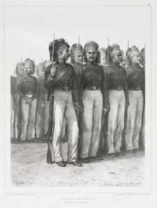 Turkse Infanterie, Jagers door Auguste Raffet
