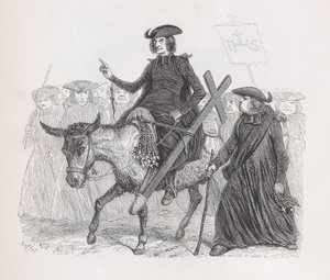 De Missionarissen uit Het Complete Werk van Béranger door Auguste Raffet