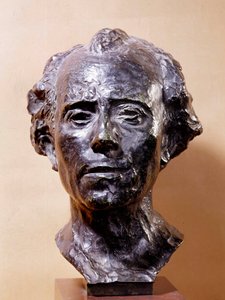 Buste van Gustav Mahler (1860-1911), componist