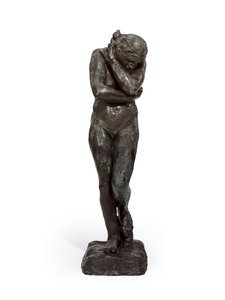 Eva na de val, 1881; 1897 door Auguste Rodin