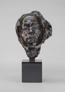 Hoofd van Hanako Ohta Hisa, model