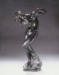 Meditatie, 1885 en 1924 door Auguste Rodin