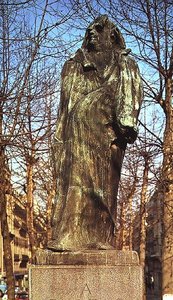 Monument voor Honore de Balzac (1799-1850) door Auguste Rodin