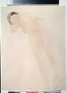Naakt door Auguste Rodin