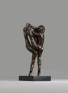 Pas de deux B, c.1911 door Auguste Rodin