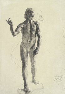 St. Johannes de Doper door Auguste Rodin