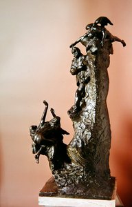Studie van monument voor Victor Hugo door Auguste Rodin