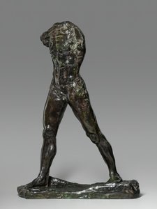 De wandelende man, gemodelleerd 1877-1900, gegoten voor 1917 door Auguste Rodin