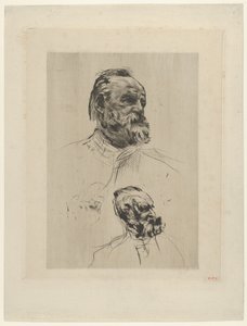 Victor Hugo driekwart zicht, 1885