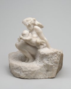 Vrouw en kind, model ca. 1885, gesneden ca. 1900-1901 door Auguste Rodin