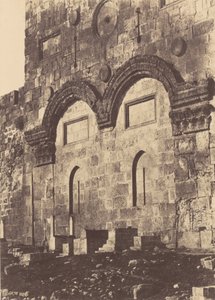 Jeruzalem. Omheining van de Tempel. Gouden Poort