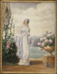 Portret van Koningin Hortense van Nederland