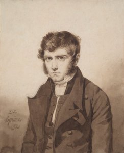 Zonder titel (Portret van de kunstenaar) door Auguste Xavier Leprince