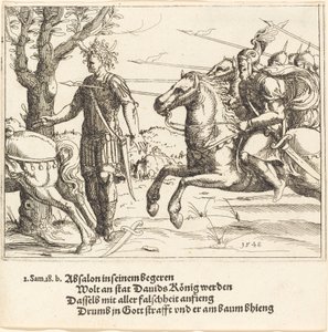 Absalom Gedood door Joab