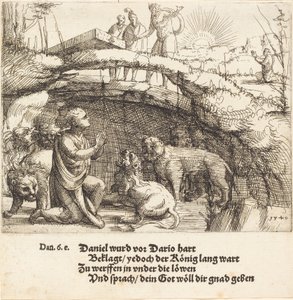 Daniel in de leeuwenkuil, 1549