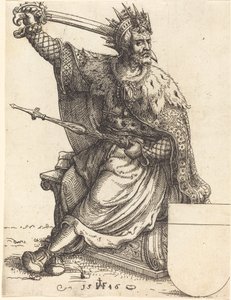 Ferdinand I door Augustin Hirschvogel