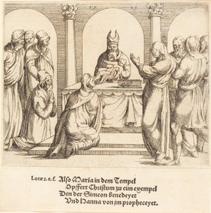 De presentatie in de tempel, 1549