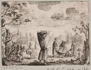 Optreden in een Russisch dorp door Augustin John