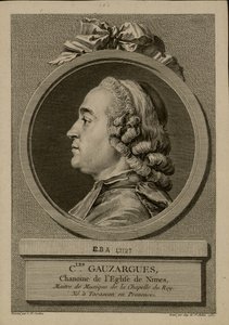 Portret van Charles Gauzargues 1725-1799, 1767