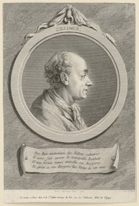 Portret van Salomon Gessner