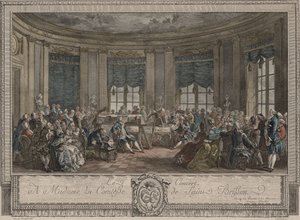 Concert door Augustin de Saint Aubin