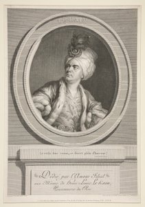 Henri Louis Cain (genaamd Le Kain) (1728-1778) door Augustin de Saint Aubin
