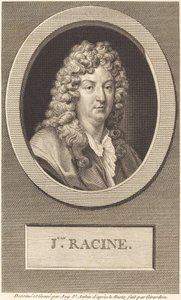 Jean Racine door Augustin de Saint Aubin