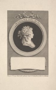 Portret van Hare Koninklijke Hoogheid Madame, Hertogin van Angoulême, dochter van Lodewijk XVI, 1791