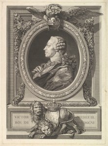 Portret van Victor Amadeus III, koning van Sardinië, 1777