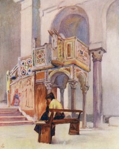 Preekstoel van San Giovanni Del Toro, Ravello door Augustine Fitzgerald