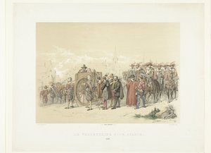 Wegvoeren van burgers in gevangenschap door Spaanse soldaten, 1567